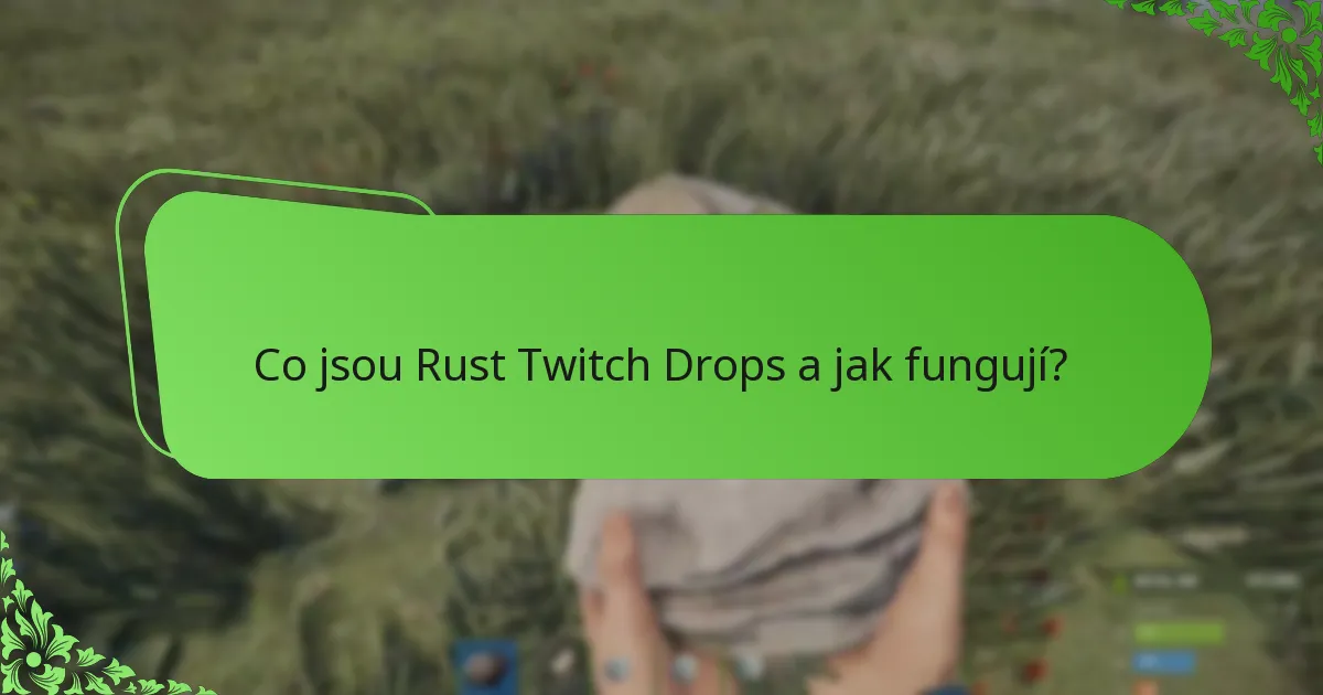 Jaké typy skinů jsou dostupné prostřednictvím Rust Twitch Drops?