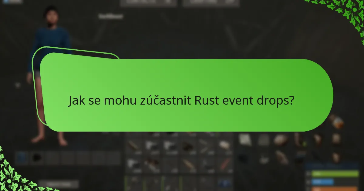 Jaké charitativní iniciativy jsou spojeny s Rust událostmi?