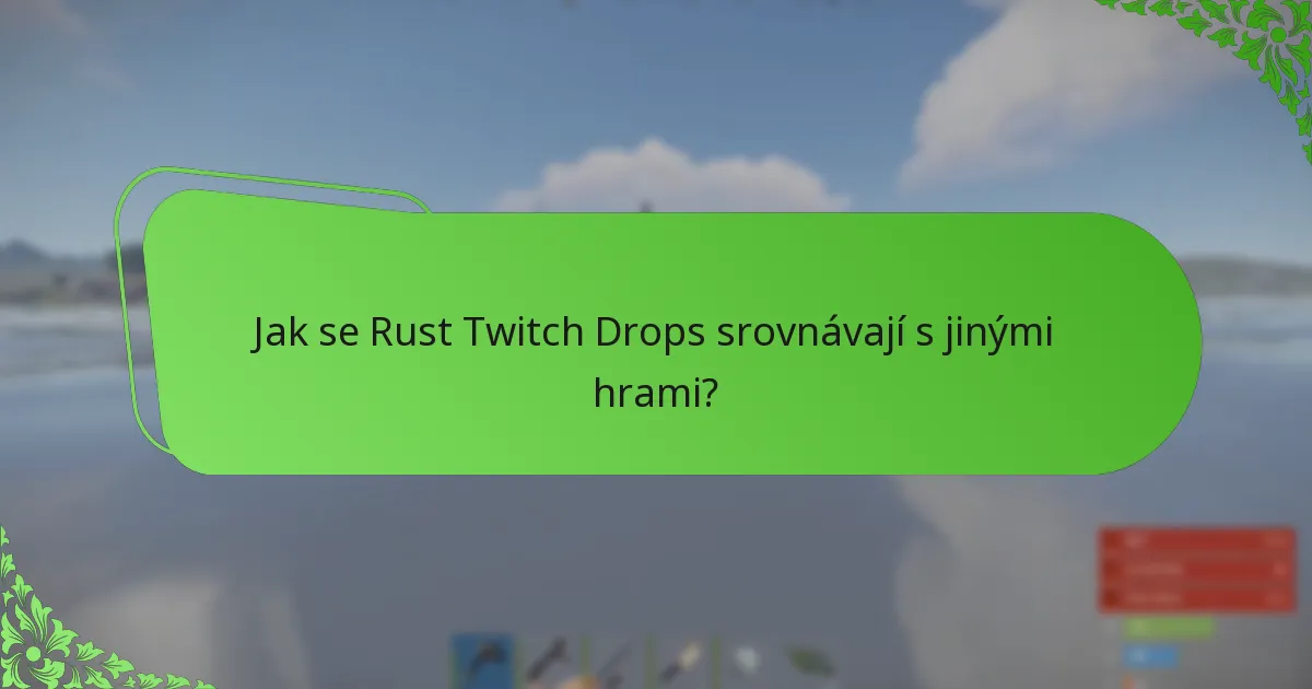 Jaké akce a partnerství jsou v současnosti aktivní pro Rust Twitch Drops?