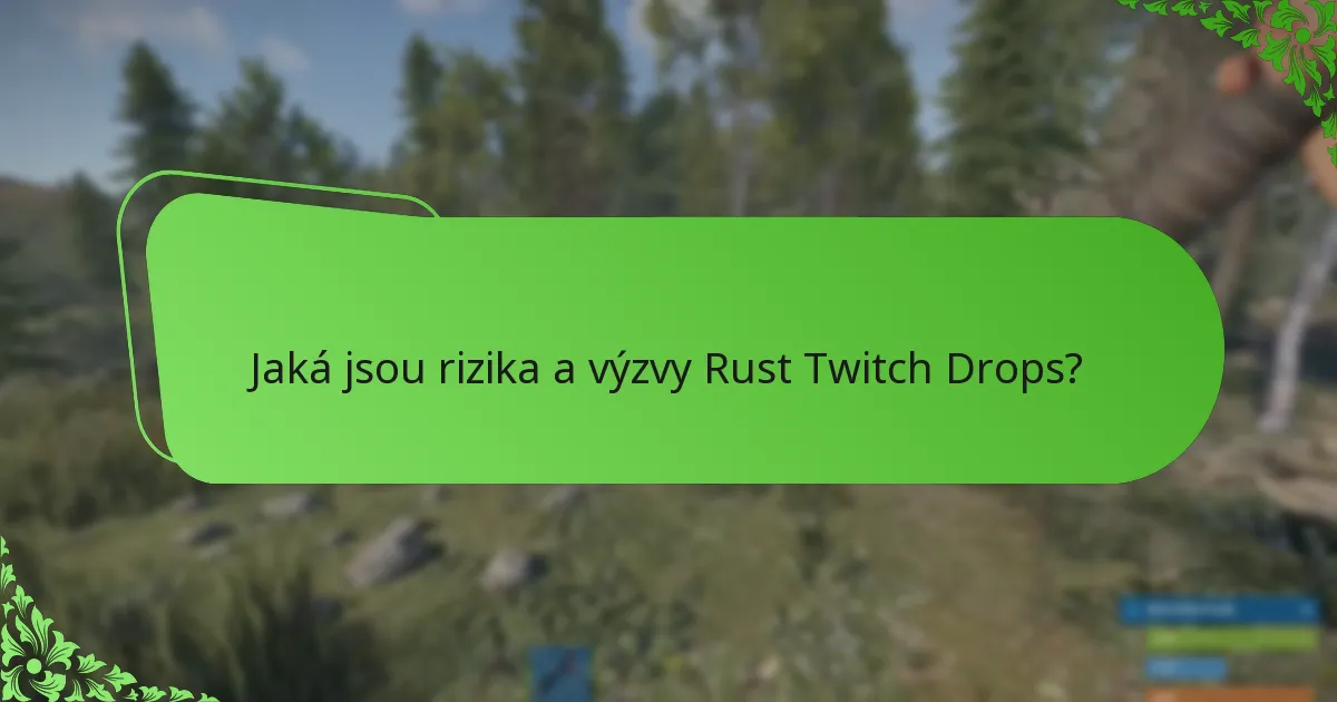 Jak zapojení komunity zlepšuje Rust Twitch Drops?