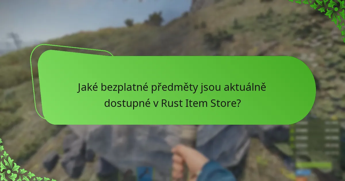 Jak mohou uživatelé nakupovat předměty z Rust Item Store?