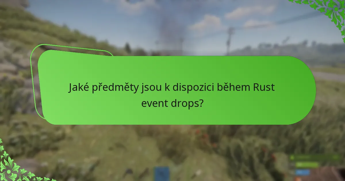 Na kterých platformách se diskutuje o Rust event drops?
